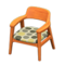 Nordic Chair (Natural Wood - Dots) NH Icon.png
