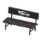 Plastic Bench (Black - Pattern D) NH Icon.png