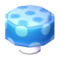 Polka-Dot Stool (Soda Blue - Soda Blue) NL Model.png