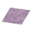 purple shaggy rug