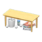 Sloppy Table (Light Wood - Travel) NH Icon.png