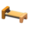 Wooden-Block Bed (Mixed Wood) NH Icon.png