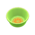 Bath Bucket (Green - Orange) NH Icon.png