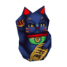 lucky black cat