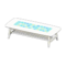 Nordic Low Table (White - Raindrops) NH Icon.png