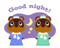Timmy & Tommy Good Night LINE Animated Sticker.png