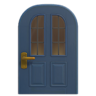 Blue Vertical-Panes Door (Round) NH Icon.png