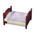 Classic Bed (Violet Brown - White) NL Model.png