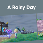 Nintendo Music Playlist Cover ACNL A Rainy Day.png