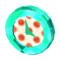 Polka-Dot Clock (Emerald - Red and White) NL Model.png