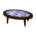 Alpine low table's Dark brown variant