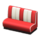 Diner Sofa (Red) NH Icon.png