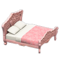 Elegant Bed (Pink - Pink Roses) NH Icon.png