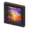 Fancy Frame (Black - Landscape Acrylic Painting) NH Icon.png