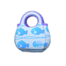 fish-print eco bag