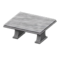 Marble Table (Gray) NH Icon.png