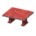 Marble table's Red variant