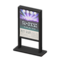 Poster Stand (Black - Concert) NH Icon.png