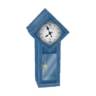 blue clock