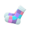 Color-Blocked Socks (White) NH Icon.png