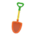 Colorful shovel's Orange variant