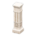 Decorative Pillar's Whitestone Marble variant
