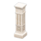 Decorative Pillar (Whitestone Marble) NH Icon.png