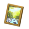 Framed Photo (Gold - Mountain Photo) NH Icon.png