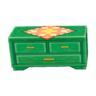 green dresser