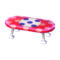Polka-Dot Low Table (Peach Pink - Grape Violet) NL Model.png