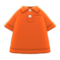 Polo Shirt (Orange) NH Icon.png
