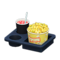 Popcorn Snack Set (Curry-Flavored & Berry Soda - Popcorn) NH Icon.png