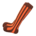 Striped tights's Orange variant