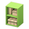 Upright Organizer (Green - Checkered Beige) NH Icon.png