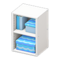 Upright Organizer (White - Blue Waves) NH Icon.png