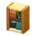 Wooden-Block Bookshelf's Mixed Wood variant
