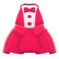 Chic Tuxedo Dress (Red) NH Icon.png