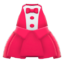 Chic Tuxedo Dress (Red) NH Icon.png