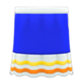 Colorful Skirt (Blue) NH Icon.png