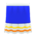 Colorful skirt's Blue variant