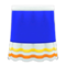Colorful Skirt (Blue) NH Icon.png