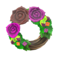 Dark Rose Wreath NH DIY Icon.png