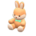 Dreamy Rabbit Toy's Orange variant