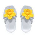 Flower Sandals (Yellow) NH Icon.png