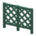 Large lattice fence's Green variant