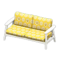 Nordic Sofa (White - Little Flowers) NH Icon.png