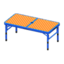 Outdoor Table (Blue - Orange)