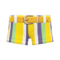 Striped Shorts (Yellow) NH Icon.png