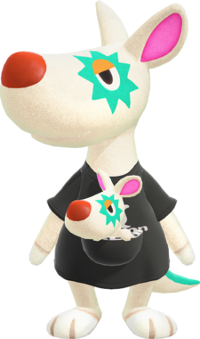 Artwork of Astrid the Kangaroo