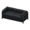 Cool Sofa (Black - Black) NH Icon.png